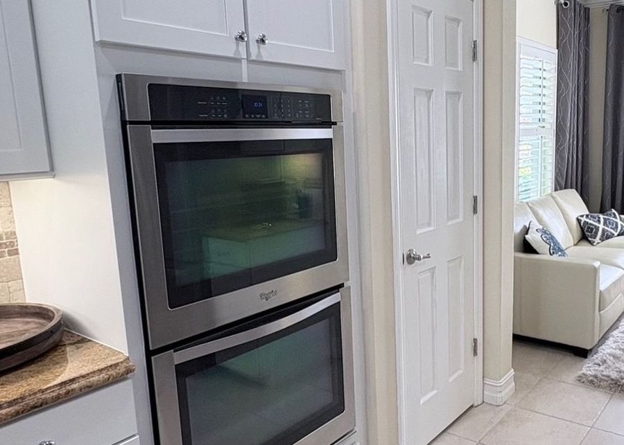 After: Built-In & Cabinet Refinish