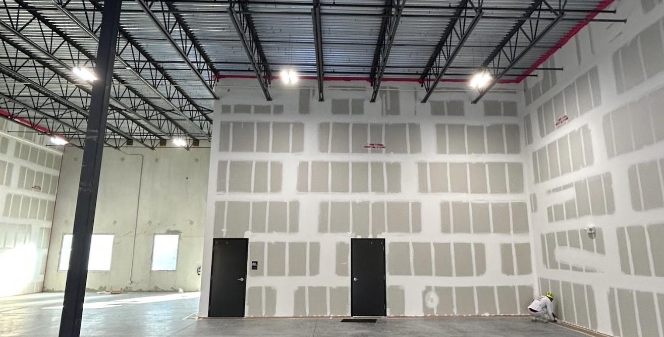 Before: Commercial Warehouse Suite